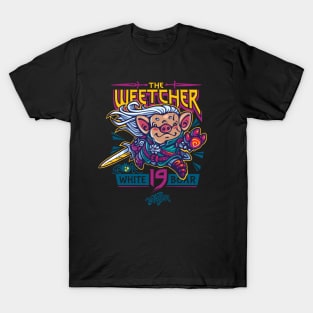 The Weetcher: White Boar T-Shirt